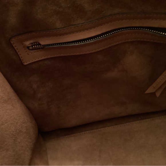 CELINE PHANTOM HANDBAG IN LUGGAGE TAN LEATHER - Picture 9 of 16